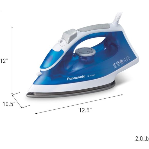 Panasonic 1500W Advanced Titanium Coated Sole Plate Vertical Steam/Dry Iron - Picture 2 of 15